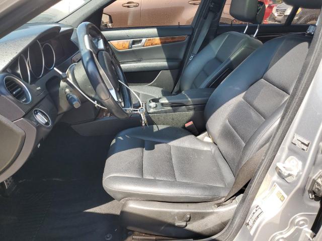 WDDGF8BB6CA613819 - 2012 MERCEDES-BENZ C 300 4MATIC SILVER photo 7