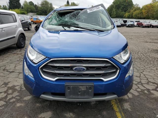 MAJ6S3KL4MC400666 - 2021 FORD ECOSPORT TITANIUM BLUE photo 5