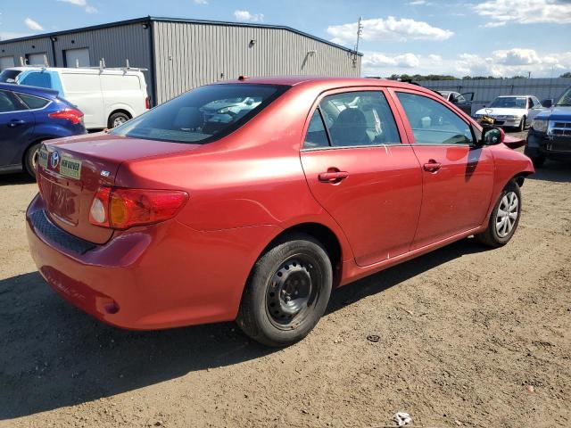 2T1BU4EE4AC326240 - 2010 TOYOTA COROLLA BASE 红色 照片 3