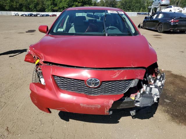 2T1BU4EE4AC326240 - 2010 TOYOTA COROLLA BASE 红色 照片 5