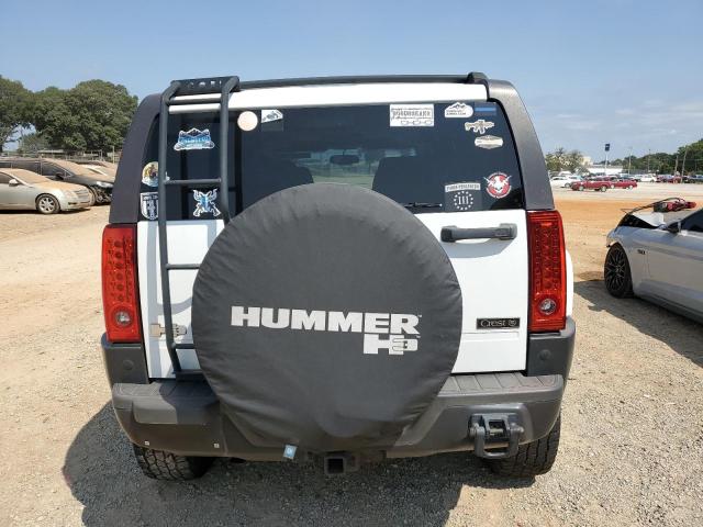 5GTDN13E178151918 - 2007 HUMMER H3 WHITE photo 6