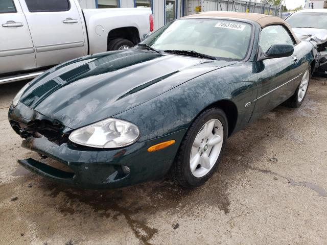 SAJGX2741VC004662 - 1997 JAGUAR XK8 GREEN photo 1