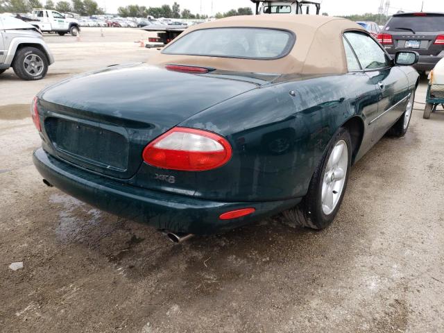 SAJGX2741VC004662 - 1997 JAGUAR XK8 GREEN photo 3