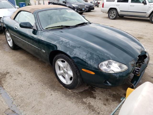 SAJGX2741VC004662 - 1997 JAGUAR XK8 GREEN photo 4