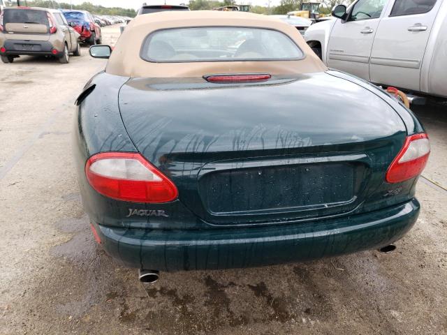 SAJGX2741VC004662 - 1997 JAGUAR XK8 GREEN photo 6