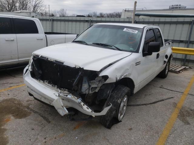 1FTRX02W45KE59080 - 2005 FORD F150 WHITE photo 2