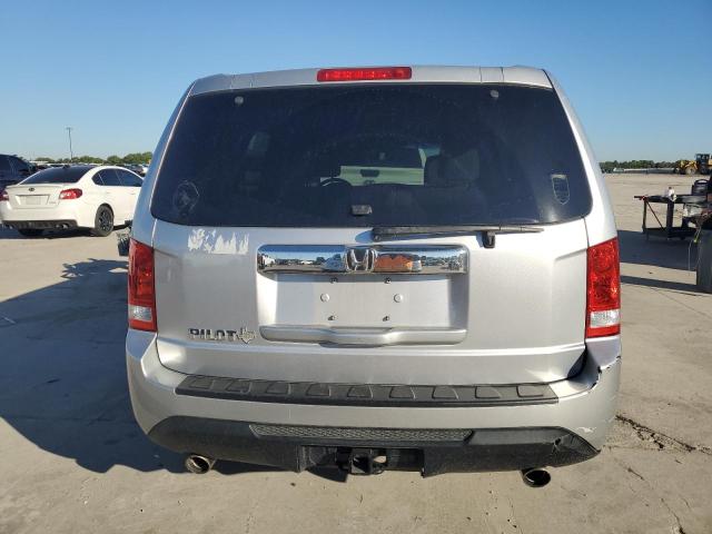 5FNYF3H4XCB016741 - 2012 HONDA PILOT EX SILVER photo 6