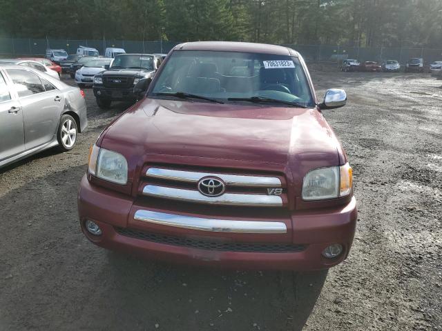 5TBRT34183S413152 - 2003 TOYOTA TUNDRA ACCESS CAB SR5 BURGUNDY photo 5