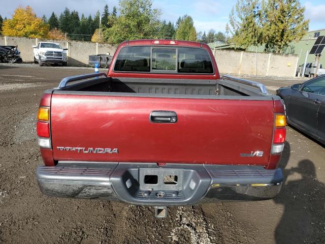 5TBRT34183S413152 - 2003 TOYOTA TUNDRA ACCESS CAB SR5 BURGUNDY photo 6