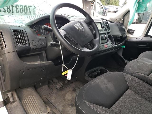 3C6LRVAG6ME560735 - 2021 RAM PROMASTER 1500 STANDARD WHITE photo 8