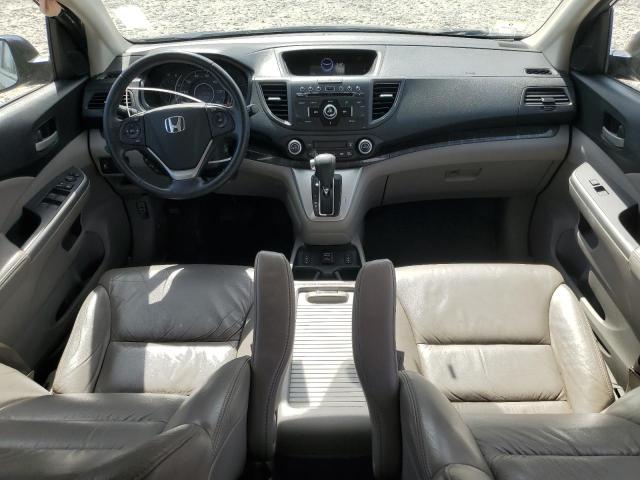 5J6RM4H73DL052323 - 2013 HONDA CR-V EXL BLUE photo 8