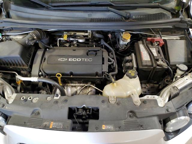 1G1JA5SHXC4152634 - 2012 CHEVROLET SONIC LS SILVER photo 11