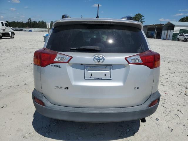 2T3ZFREV7FW231707 - 2015 TOYOTA RAV4 LE SILVER photo 6