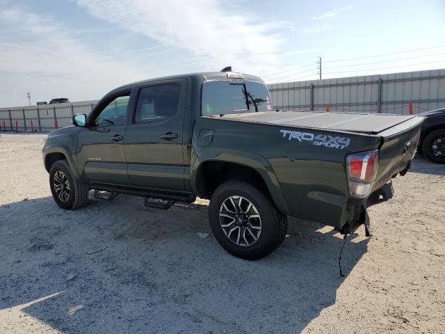 3TMCZ5AN5MM434878 - 2021 TOYOTA TACOMA DOUBLE CAB 绿色 照片 2