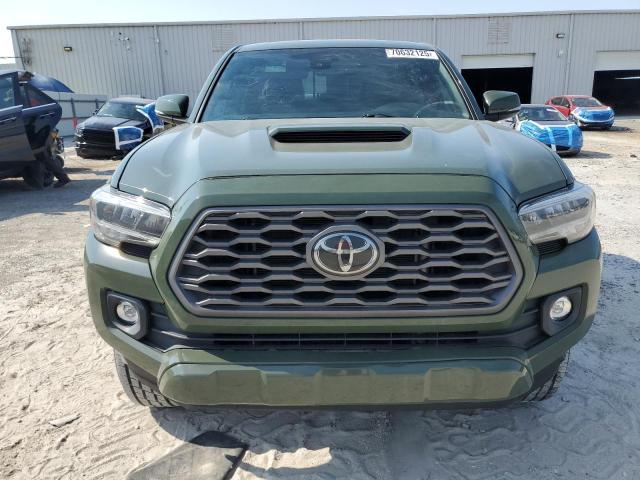3TMCZ5AN5MM434878 - 2021 TOYOTA TACOMA DOUBLE CAB 绿色 照片 5