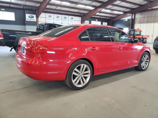 3VW1K7AJ0DM263734 - 2013 VOLKSWAGEN JETTA BASE წითელი ფოტო 3