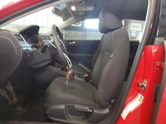 3VW1K7AJ0DM263734 - 2013 VOLKSWAGEN JETTA BASE წითელი ფოტო 7