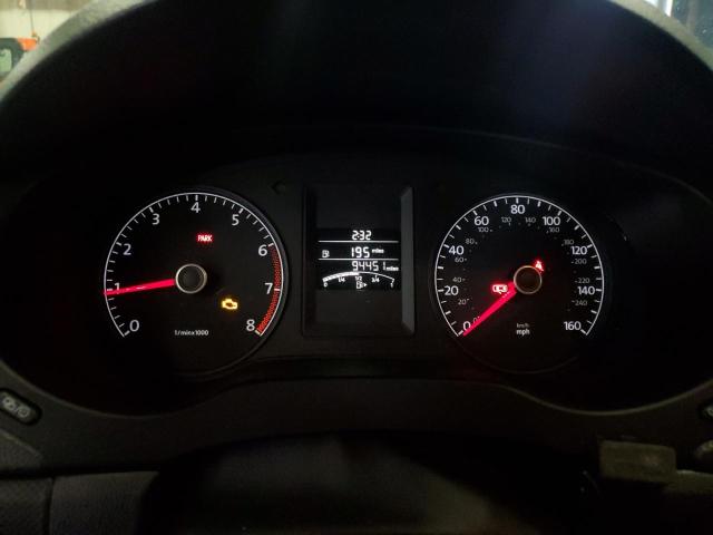 3VW1K7AJ0DM263734 - 2013 VOLKSWAGEN JETTA BASE წითელი ფოტო 9