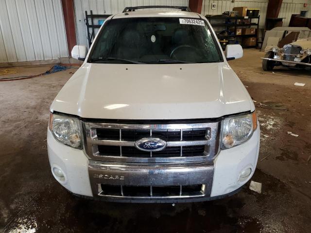 1FMCU0EG5CKC80526 - 2012 FORD ESCAPE LIMITED 白色 照片 5