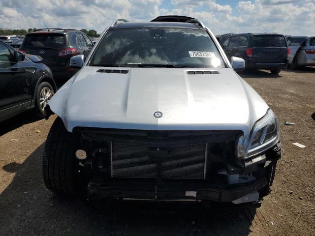 4JGDF6EE1FA614061 - 2015 MERCEDES-BENZ GL 450 4MATIC SILVER photo 5