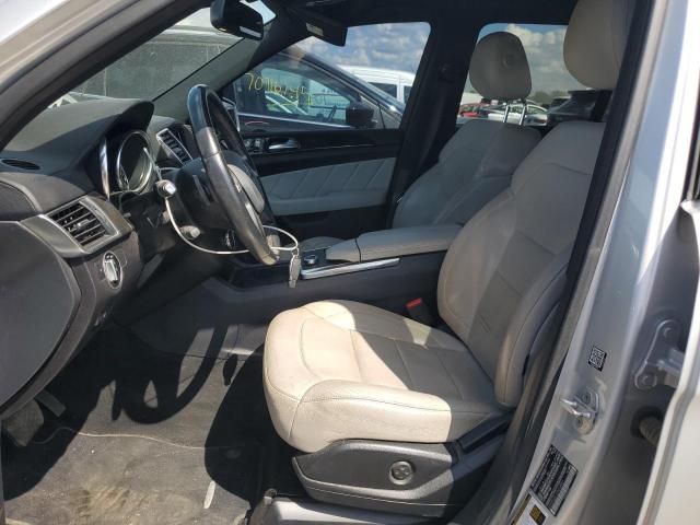 4JGDF6EE1FA614061 - 2015 MERCEDES-BENZ GL 450 4MATIC SILVER photo 7