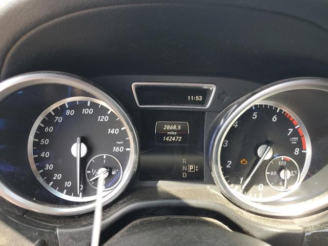 4JGDF6EE1FA614061 - 2015 MERCEDES-BENZ GL 450 4MATIC SILVER photo 9