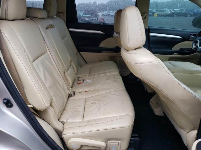 5TDJKRFH8ES064405 - 2014 TOYOTA HIGHLANDER XLE BEIGE photo 11