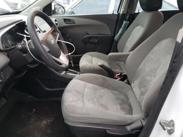 1G1JG6SH0J4110345 - 2018 CHEVROLET SONIC WHITE photo 7