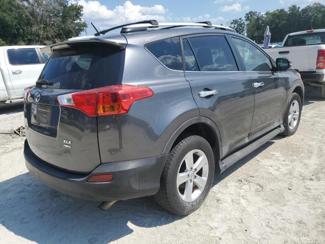 2T3RFREV3DW017245 - 2013 TOYOTA RAV4 XLE GRAY photo 3
