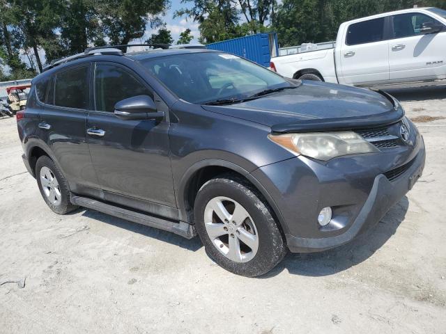 2T3RFREV3DW017245 - 2013 TOYOTA RAV4 XLE GRAY photo 4