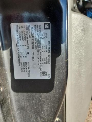 1GNSGBF41C1193808 - 2012 CHEVROLET EXPRESS G1 LS BLACK photo 13