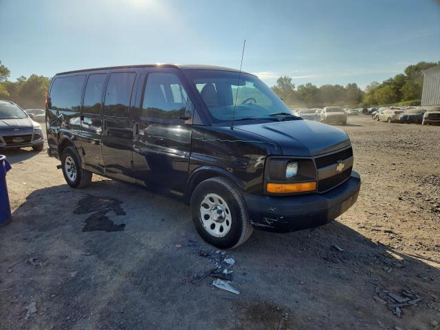 1GNSGBF41C1193808 - 2012 CHEVROLET EXPRESS G1 LS BLACK photo 4