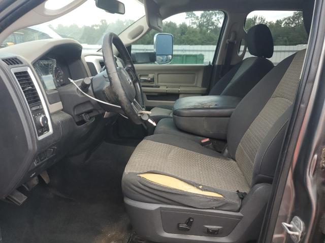 1C6RD6LT2CS200219 - 2012 DODGE RAM 1500 SLT ნაცრისფერი ფოტო 7