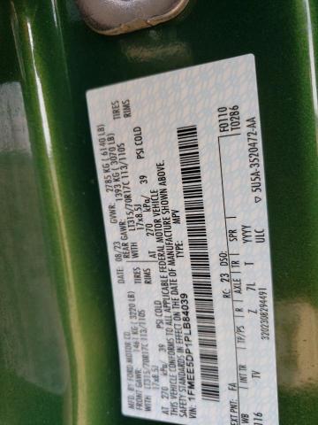 1FMEE5DP1PLB84039 - 2023 FORD BRONCO BASE 绿色 照片 13