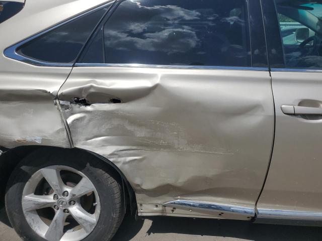 2T2BK1BA3FC333513 - 2015 LEXUS RX 350 BASE BEIGE photo 11