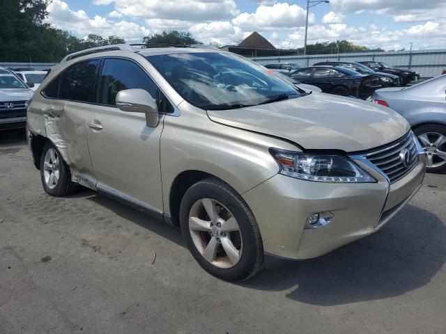 2T2BK1BA3FC333513 - 2015 LEXUS RX 350 BASE BEIGE photo 4
