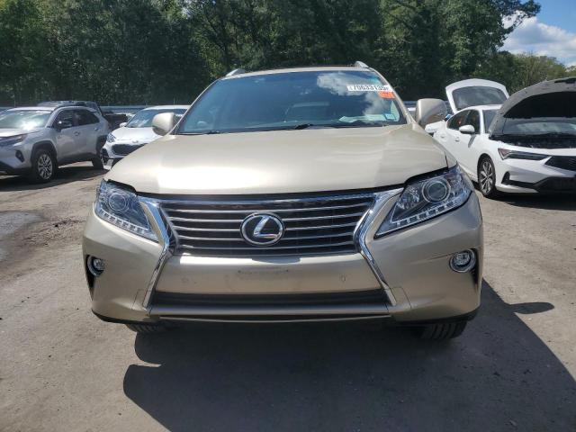 2T2BK1BA3FC333513 - 2015 LEXUS RX 350 BASE BEIGE photo 5