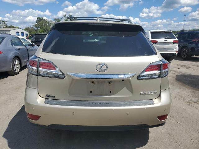 2T2BK1BA3FC333513 - 2015 LEXUS RX 350 BASE BEIGE photo 6