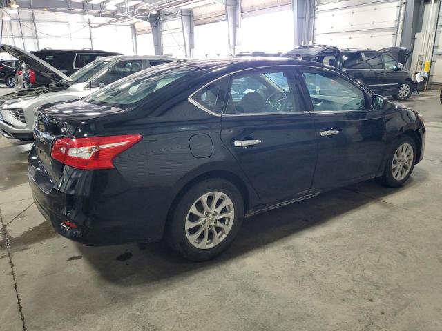 3N1AB7AP8JL634098 - 2018 NISSAN SENTRA S შავი ფოტო 3