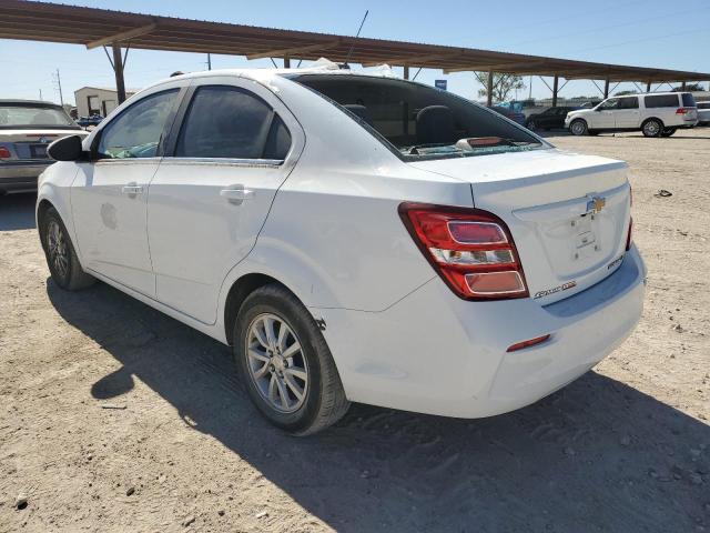 1G1JD5SB6J4107366 - 2018 CHEVROLET SONIC LT WHITE photo 2