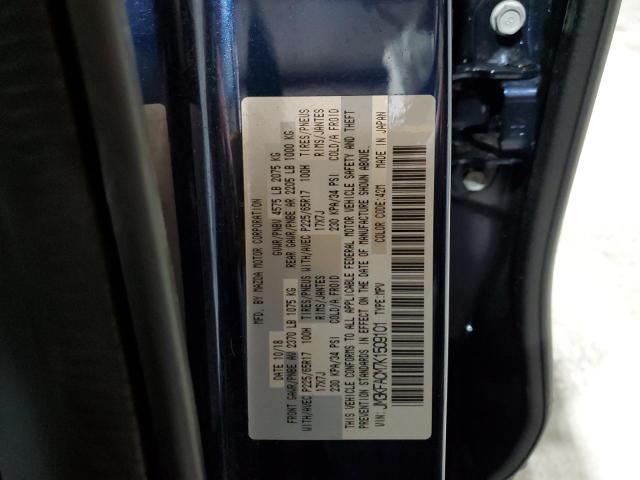 JM3KFACM7K1509101 - 2019 MAZDA CX-5 TOURING Mavi foto 13