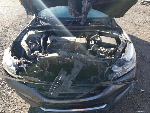 1HGCR2F86HA032521 - 2017 HONDA ACCORD EXL GRAY photo 11