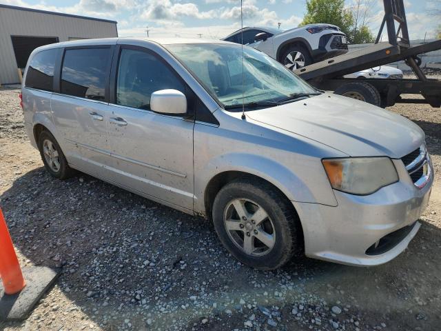 2C4RDGDG8CR219701 - 2012 DODGE GRAND CARAVAN CREW SILVER photo 4