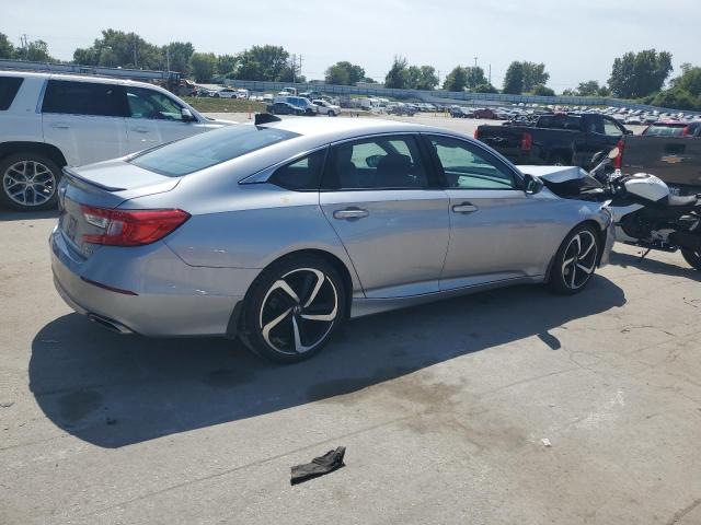 1HGCV2F35MA028258 - 2021 HONDA ACCORD SPORT 银色 照片 3