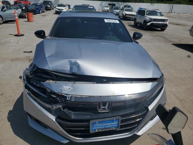 1HGCV2F35MA028258 - 2021 HONDA ACCORD SPORT 银色 照片 5
