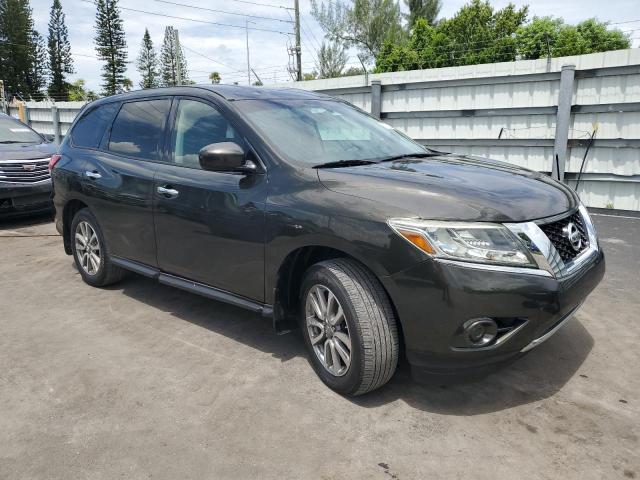 5N1AR2MMXFC626032 - 2015 NISSAN PATHFINDER S მწვანე ფოტო 4