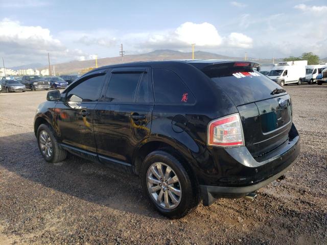 2FMDK49C37BB34120 - 2007 FORD EDGE SEL PLUS BLACK photo 2