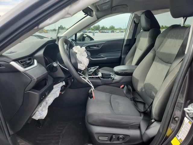 2T3W1RFV6MC115459 - 2021 TOYOTA RAV4 XLE ნაცრისფერი ფოტო 7