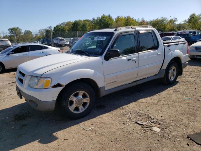 1FMZU77E71UA94664 - 2001 FORD EXPLORER S WHITE photo 1