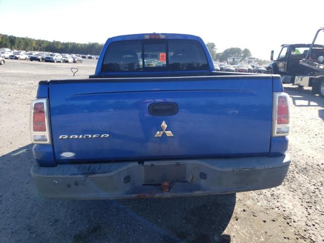 1Z7HC28K97S213382 - 2007 MITSUBISHI RAIDER LS BLUE photo 6